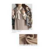オン オフ使えるボウタイリボンのバイカラーロングワンピース レディース | Sawa a la mode | 詳細画像12 
