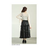単品でも重ねても可愛いドット柄シアーチュールトップス レディース ファッション | Sawa a la mode | 詳細画像13
