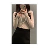 単品でも重ねても可愛いドット柄シアーチュールトップス レディース ファッション | Sawa a la mode | 詳細画像15