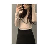 単品でも重ねても可愛いドット柄シアーチュールトップス レディース ファッション | Sawa a la mode | 詳細画像19