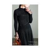 フェミニンを醸し出すチュールレースニットカットソー レディース ファッション | Sawa a la mode | 詳細画像3