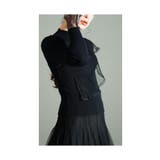 フェミニンを醸し出すチュールレースニットカットソー レディース ファッション | Sawa a la mode | 詳細画像8