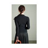 フェミニンを醸し出すチュールレースニットカットソー レディース ファッション | Sawa a la mode | 詳細画像10