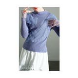 フェミニンを醸し出すチュールレースニットカットソー レディース ファッション | Sawa a la mode | 詳細画像11