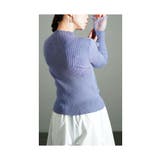 フェミニンを醸し出すチュールレースニットカットソー レディース ファッション | Sawa a la mode | 詳細画像14