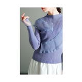 フェミニンを醸し出すチュールレースニットカットソー レディース ファッション | Sawa a la mode | 詳細画像18