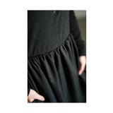 スタイルアップする異素材ハーフジップワンピース レディース ファッション | Sawa a la mode | 詳細画像7