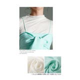 胸元華やかカットソー×ニットビスチェアンサンブル レディース ファッション | Sawa a la mode | 詳細画像12