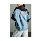こなれるスパイス加える異素材ドッキングブルゾン レディース ファッション | Sawa a la mode | 詳細画像14