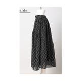 レディな装いに包まれるリボン付きギャザーフレアスカート レディース ファッション | Sawa a la mode | 詳細画像21
