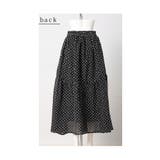 レディな装いに包まれるリボン付きギャザーフレアスカート レディース ファッション | Sawa a la mode | 詳細画像22