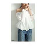 ふんわりレディに包まれるブロードオフショルバルーンブラウス レディース | Sawa a la mode | 詳細画像7 