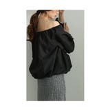 ふんわりレディに包まれるブロードオフショルバルーンブラウス レディース | Sawa a la mode | 詳細画像11 