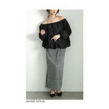 ふんわりレディに包まれるブロードオフショルバルーンブラウス レディース | Sawa a la mode | 詳細画像12 