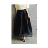 さりげない艶めきを纏うラメオーガンジーボリュームスカート レディース ファッション | Sawa a la mode | 詳細画像10
