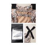 アンティークフラワーを散りばめた肩紐リボンフレアワンピース レディース | Sawa a la mode | 詳細画像24