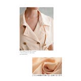 気品感じるクラシカルなケープカラートレンチワンピース レディース ファッション | Sawa a la mode | 詳細画像4