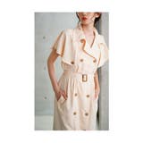 気品感じるクラシカルなケープカラートレンチワンピース レディース ファッション | Sawa a la mode | 詳細画像5