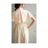気品感じるクラシカルなケープカラートレンチワンピース レディース ファッション | Sawa a la mode | 詳細画像7