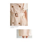 気品感じるクラシカルなケープカラートレンチワンピース レディース ファッション | Sawa a la mode | 詳細画像12