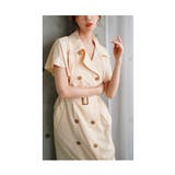 気品感じるクラシカルなケープカラートレンチワンピース レディース ファッション | Sawa a la mode | 詳細画像13