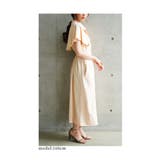 気品感じるクラシカルなケープカラートレンチワンピース レディース ファッション | Sawa a la mode | 詳細画像14