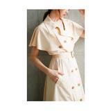 気品感じるクラシカルなケープカラートレンチワンピース レディース ファッション | Sawa a la mode | 詳細画像19