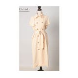 気品感じるクラシカルなケープカラートレンチワンピース レディース ファッション | Sawa a la mode | 詳細画像20