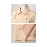 気品感じるクラシカルなケープカラートレンチワンピース レディース ファッション | Sawa a la mode | 詳細画像23