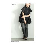 バックリボンのふわりシアーバルーンプルオーバーブラウス レディース ファッション | Sawa a la mode | 詳細画像13
