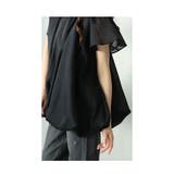 バックリボンのふわりシアーバルーンプルオーバーブラウス レディース ファッション | Sawa a la mode | 詳細画像16