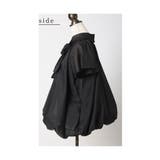 バックリボンのふわりシアーバルーンプルオーバーブラウス レディース ファッション | Sawa a la mode | 詳細画像21