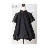 バックリボンのふわりシアーバルーンプルオーバーブラウス レディース ファッション | Sawa a la mode | 詳細画像22