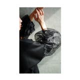 上品を宿すパール付きオーガンジーボリューム袖ジップアップジャケット レディース | Sawa a la mode | 詳細画像2
