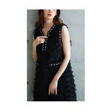 華やかフリンジのステッチデザインポケットワンピース レディース ファッション | Sawa a la mode | 詳細画像17 