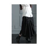 存在感を引き出すアシンメトリー異素材スカート レディース ファッション | Sawa a la mode | 詳細画像6