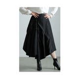 存在感を引き出すアシンメトリー異素材スカート レディース ファッション | Sawa a la mode | 詳細画像7