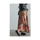 リッチな大人の花柄が舞うフレアスカート レディース ファッション | Sawa a la mode | 詳細画像11