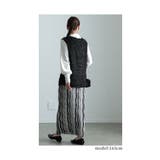 スタイリッシュさ宿るストライプ柄プリーツスカート レディース ファッション | Sawa a la mode | 詳細画像10