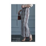 スタイリッシュさ宿るストライプ柄プリーツスカート レディース ファッション | Sawa a la mode | 詳細画像11