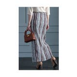 スタイリッシュさ宿るストライプ柄プリーツスカート レディース ファッション | Sawa a la mode | 詳細画像15
