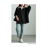 配色でこなれるドルマンプルオーバー レディース ファッション | Sawa a la mode | 詳細画像5