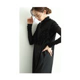 可愛らしさを添える胸元フリルのワイドレッグオーバーオール レディース ファッション | Sawa a la mode | 詳細画像13