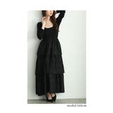 1枚で決まるコットンティアードが靡くドッキングワンピース レディース ファッション | Sawa a la mode | 詳細画像2