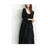 1枚で決まるコットンティアードが靡くドッキングワンピース レディース ファッション | Sawa a la mode | 詳細画像15
