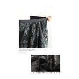 エレガントな柄が浮き立つ刺繍ベールのチュールフレアスカート レディース | Sawa a la mode | 詳細画像12