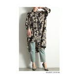 個性が宿る華やぎ花柄フリンジボタンシャツチュニック レディース ファッション | Sawa a la mode | 詳細画像6 