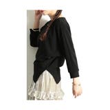 こなれるヒトクセアシンメトリープルオーバー レディース ファッション | Sawa a la mode | 詳細画像7