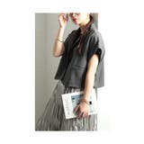 垢抜けマニッシュなショート丈ジレジャケット レディース ファッション | Sawa a la mode | 詳細画像6 