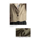 垢抜けマニッシュなショート丈ジレジャケット レディース ファッション | Sawa a la mode | 詳細画像12 